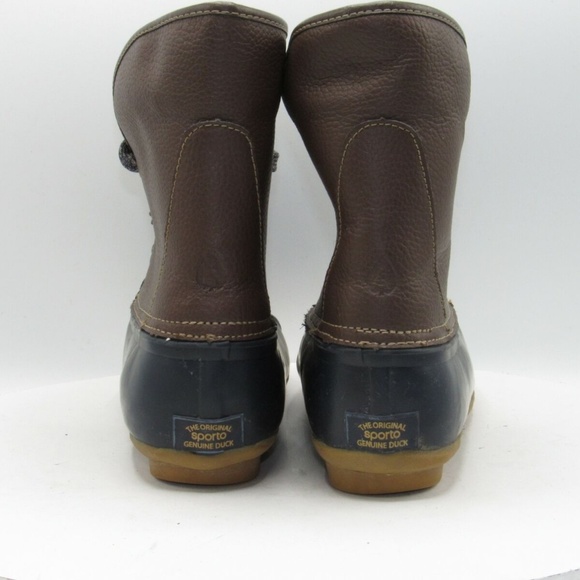 Sporto Size 11 M Black Brown Boots Mens L4 E12 main image 5